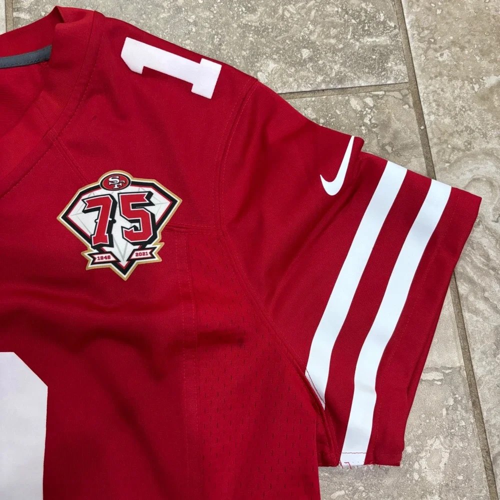 Nike‎ San Francisco 49ers Deebo Samuel 75th Anniversary Jersey Womens XXL Red